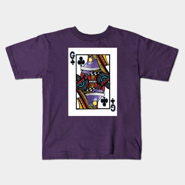 The Gypsy of Clubs Kids T-Shirt by HashbrownEmotions